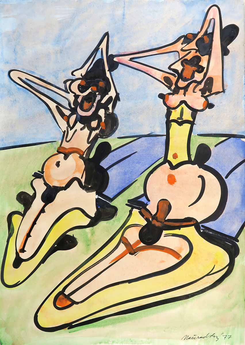 Jiří Načeradský (1939 - 2014) - Tanečnice