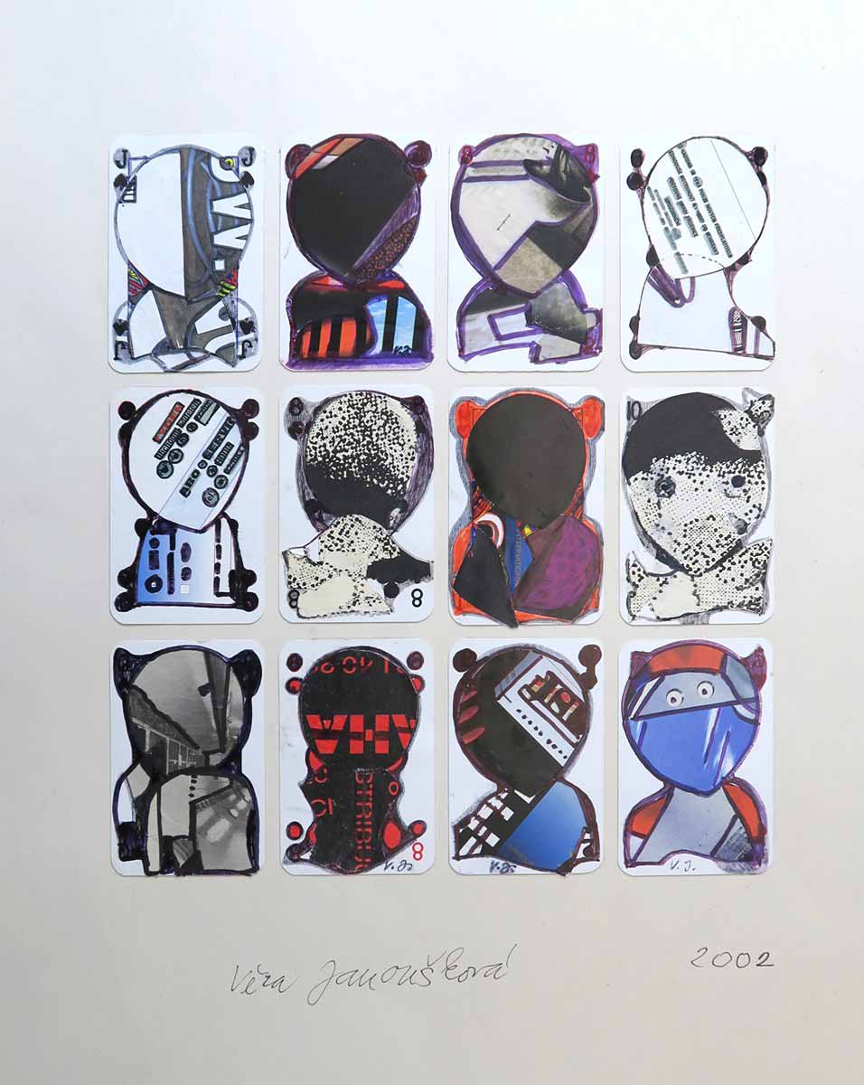 Věra Janoušková (1922 - 2010) - Karty