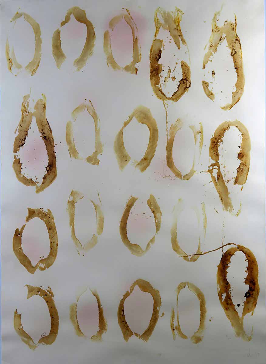 Jiří Georg Dokoupil (1954) - Ze série Ovocné obrazy I.