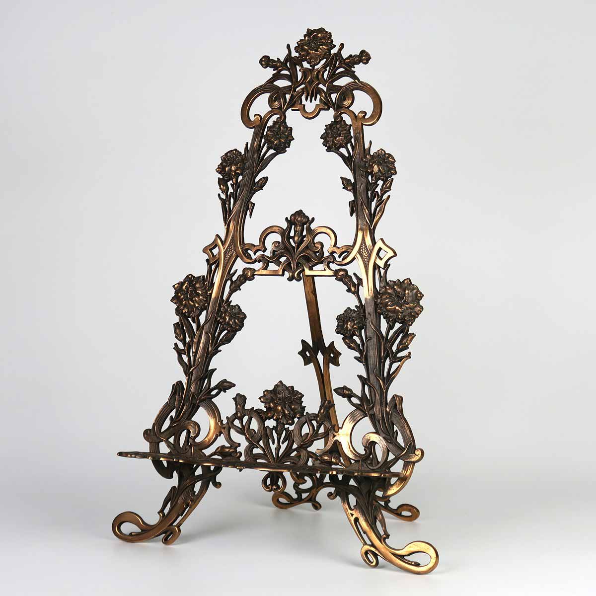 Secesní stojan na obraz