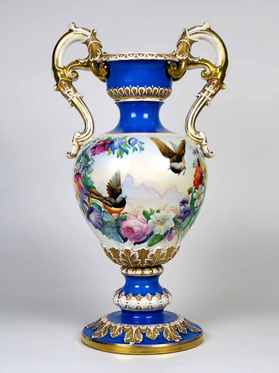 Velká dvouuchá váza - Březová