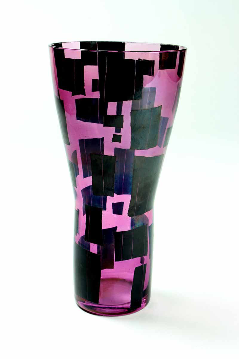 Karel Wünsch (1932-2020) - Váza s abstraktním motivem