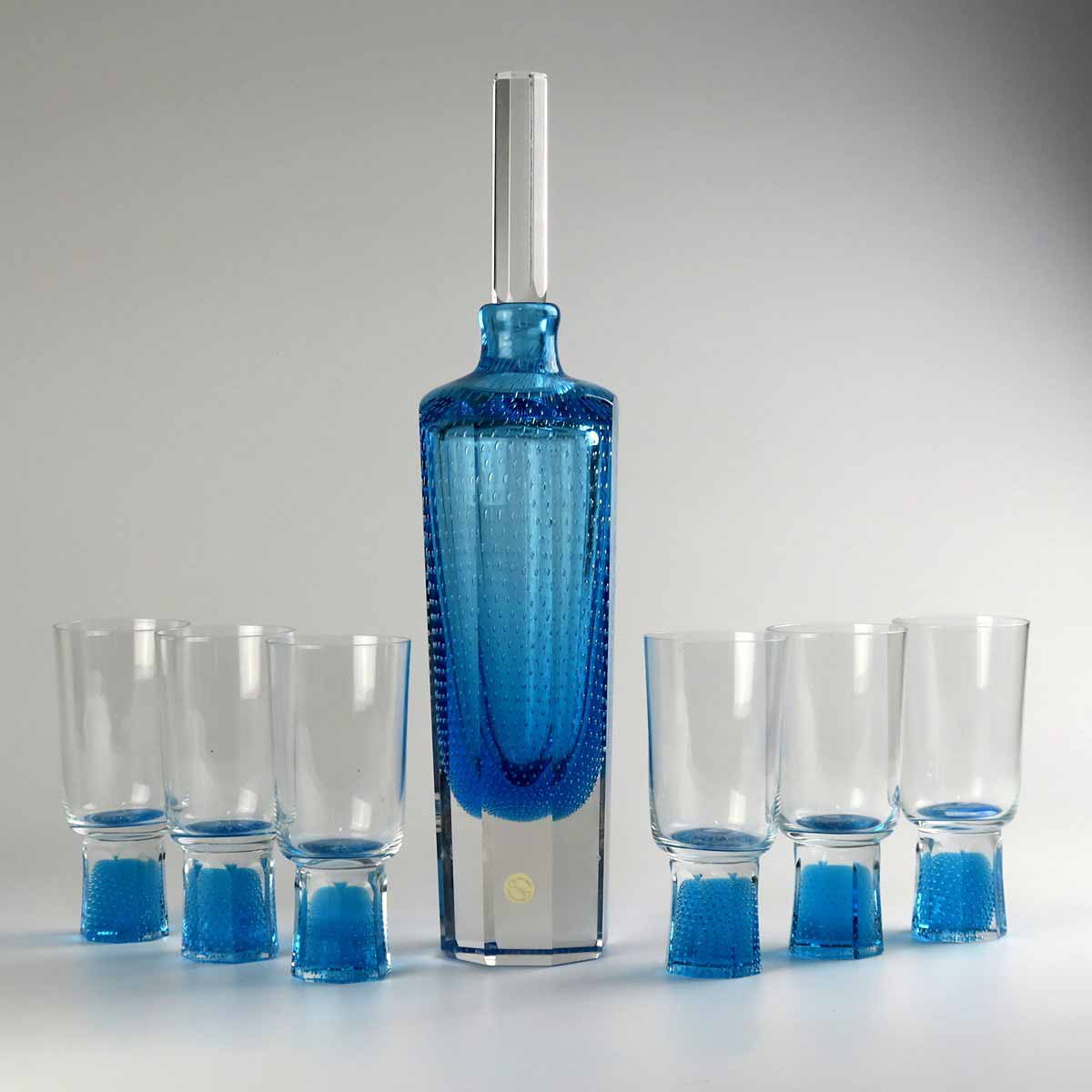 Milan Metelák (1929 - 1993) - Karafa a 6 pohárků na likér