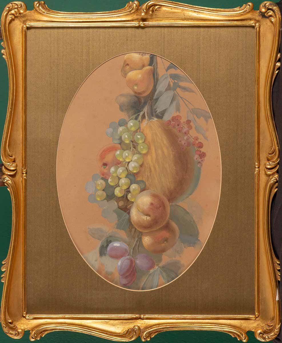 Ludvík František Duchoslav (1834 - 1909) - Zátiší s ovocem