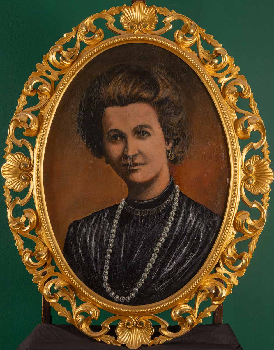 Portrét muže a dámy - párové obrazy