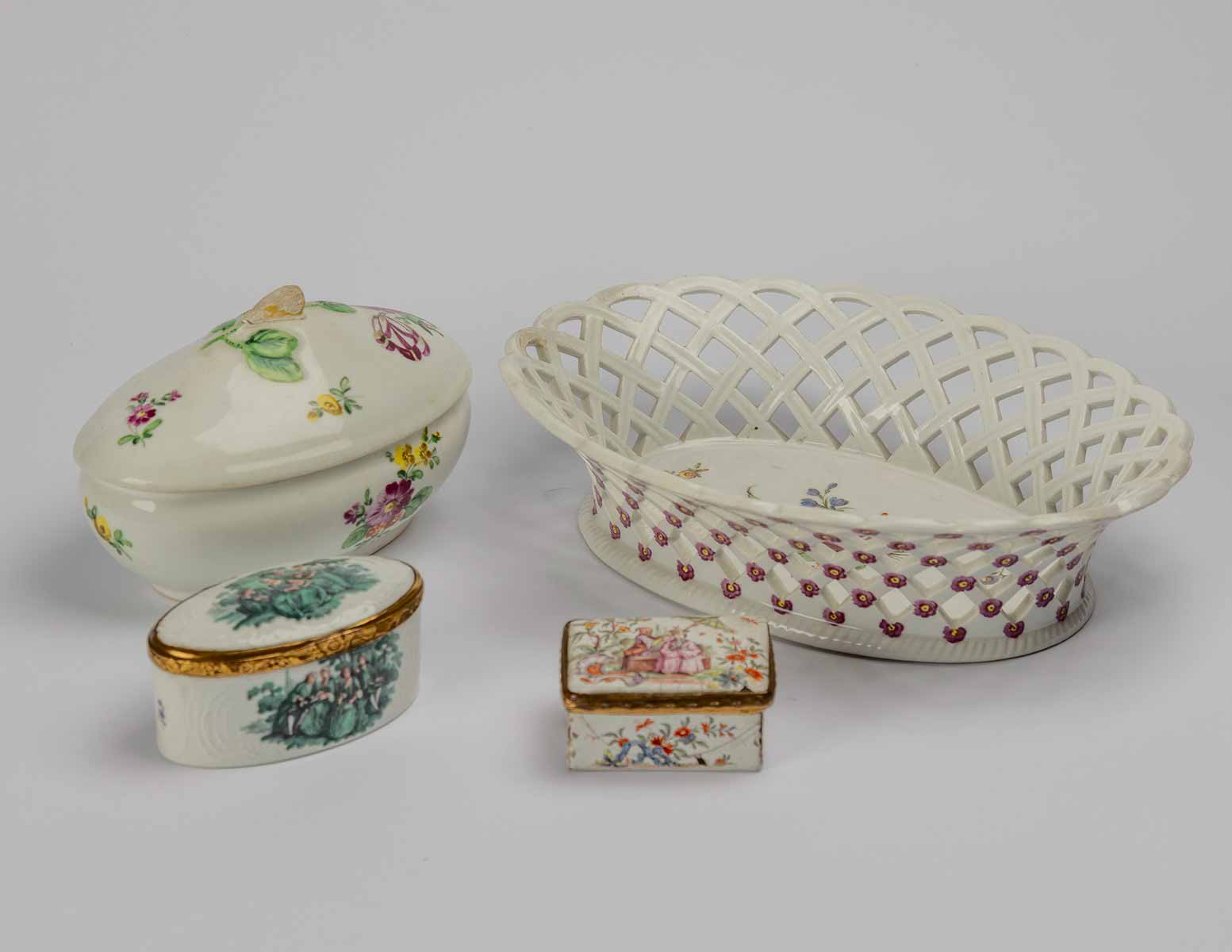 Konvolut 4 předmětů