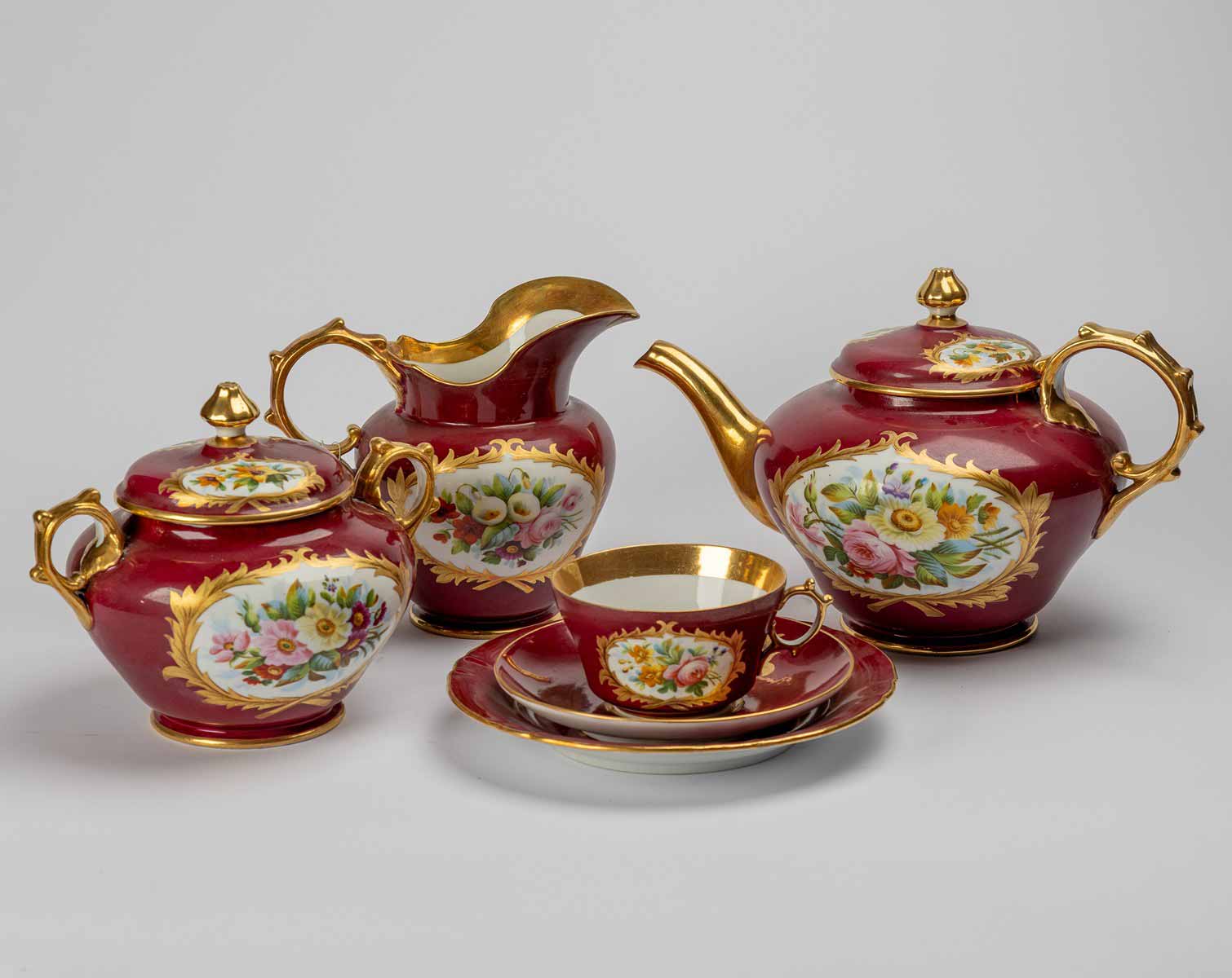 Čajový servis - Březová