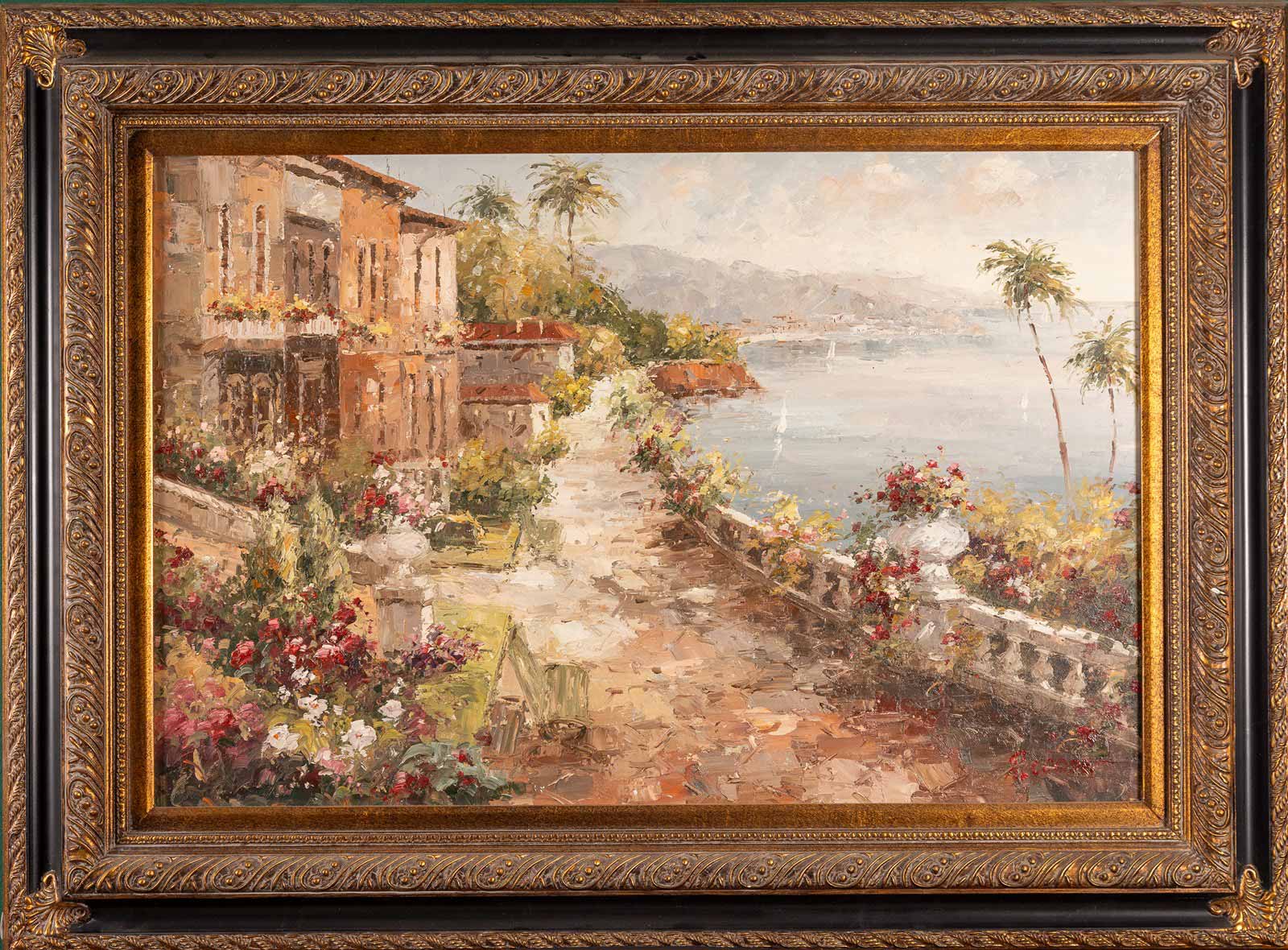 Přímořské uličky - párové obrazy