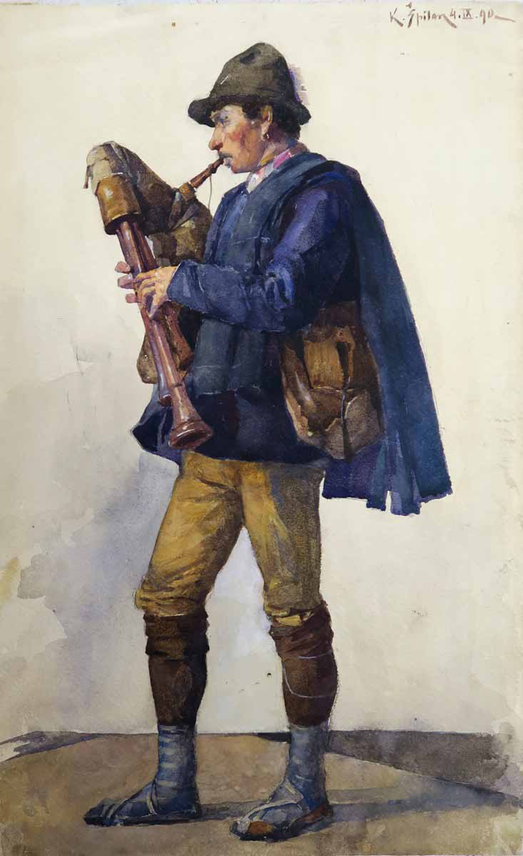 Karel Špillar (1871 - 1939) - Dudák