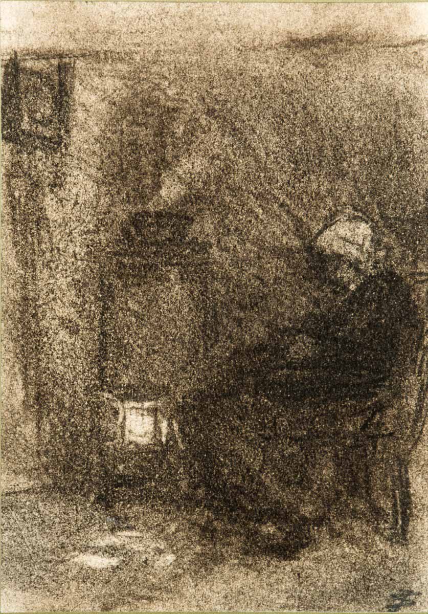 Jakub Schikaneder (1855 - 1924) - Čtenářka