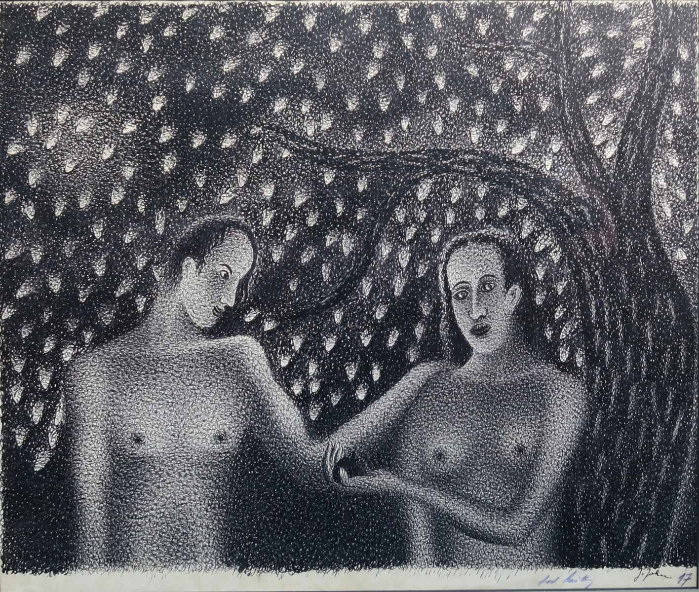 Jiří John (1923 - 1972) - Adam a Eva I.