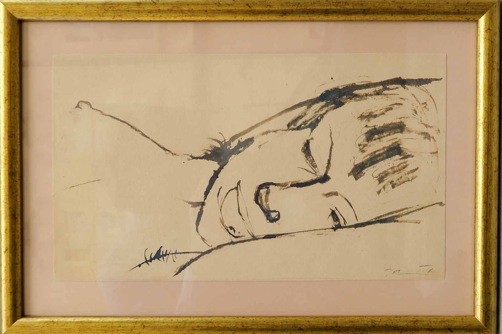 Ota Janeček (1919 - 1996) - Ležící