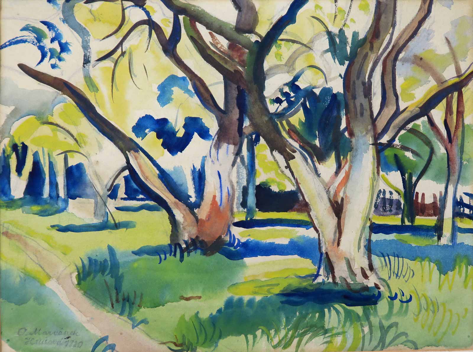 Otakar Marvánek (1884 - 1921) - Hrušová