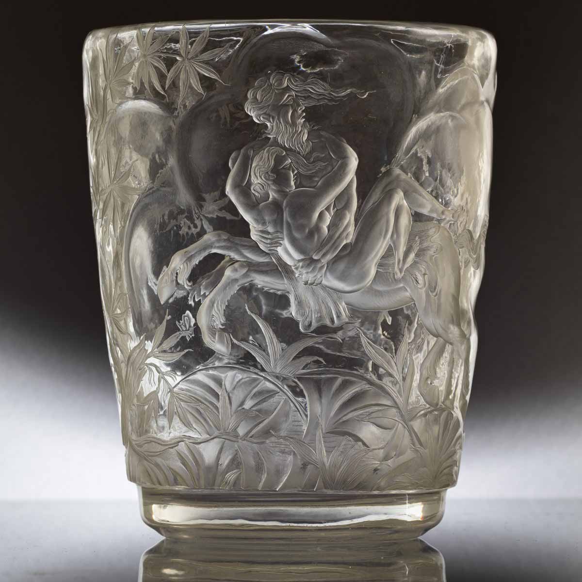 August Bischof (1889 - 1979) - Váza Únos Hippodamei