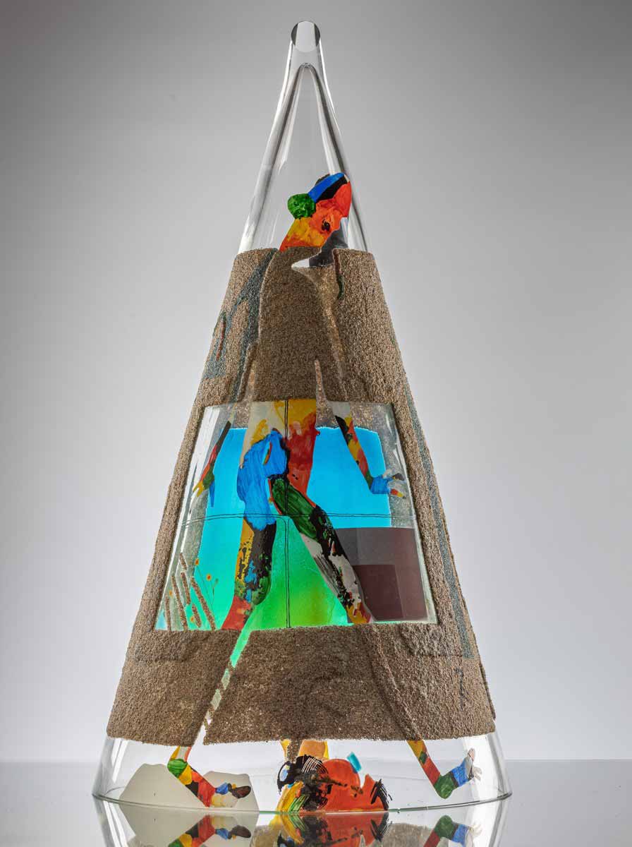 Bohumil Eliáš (1937 - 2005) - Kráčející postava