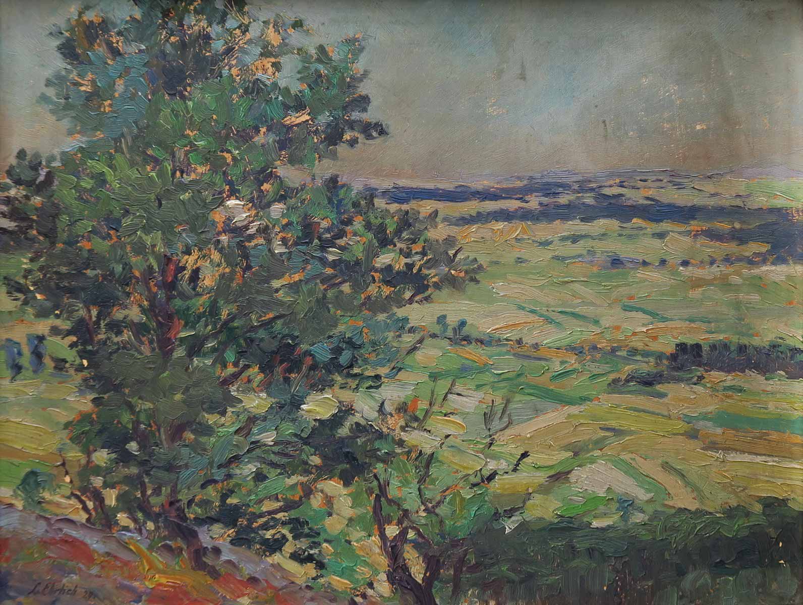 Ladislav Ehrlich (1886 - 1965) - Z ochozu u Drábských světniček