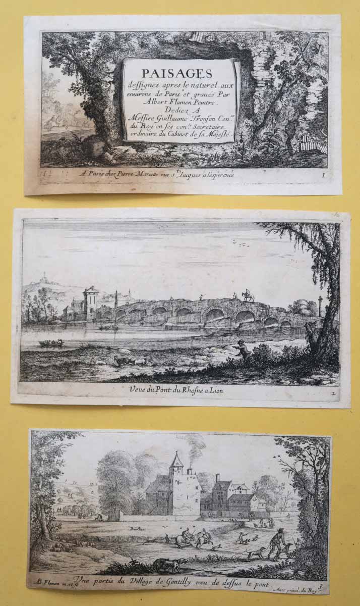 A. Flamen, P. Mariette - Francouzské krajiny