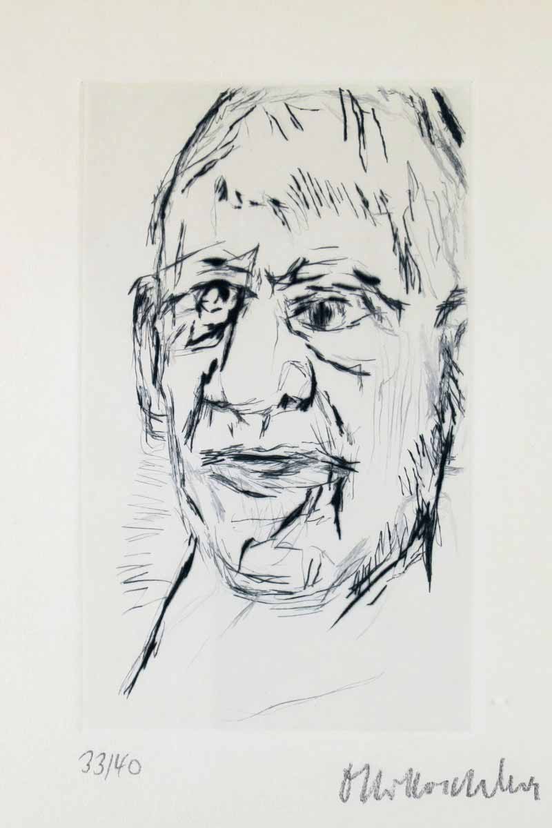 Oskar Kokoschka - Autoportrét