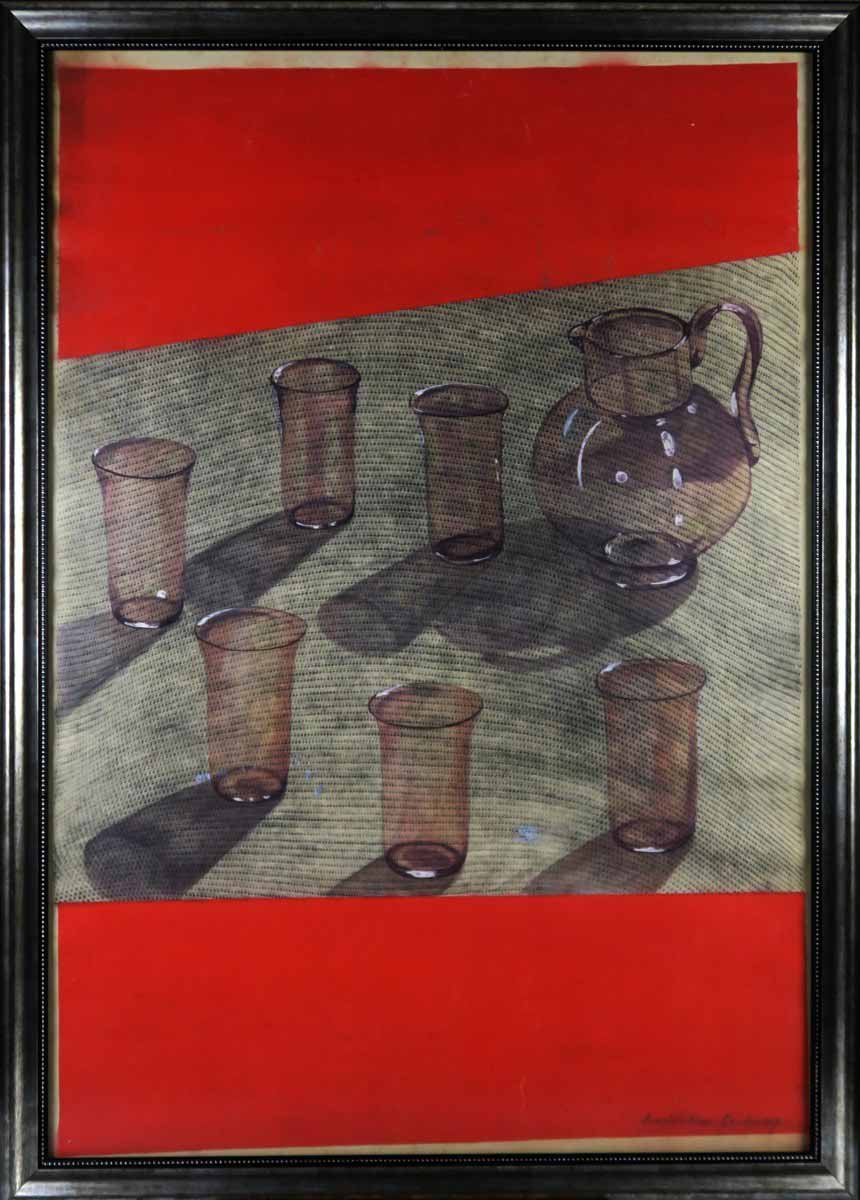 Ladislav Sutnar - Návrh plakátu na nápojovou soupravu