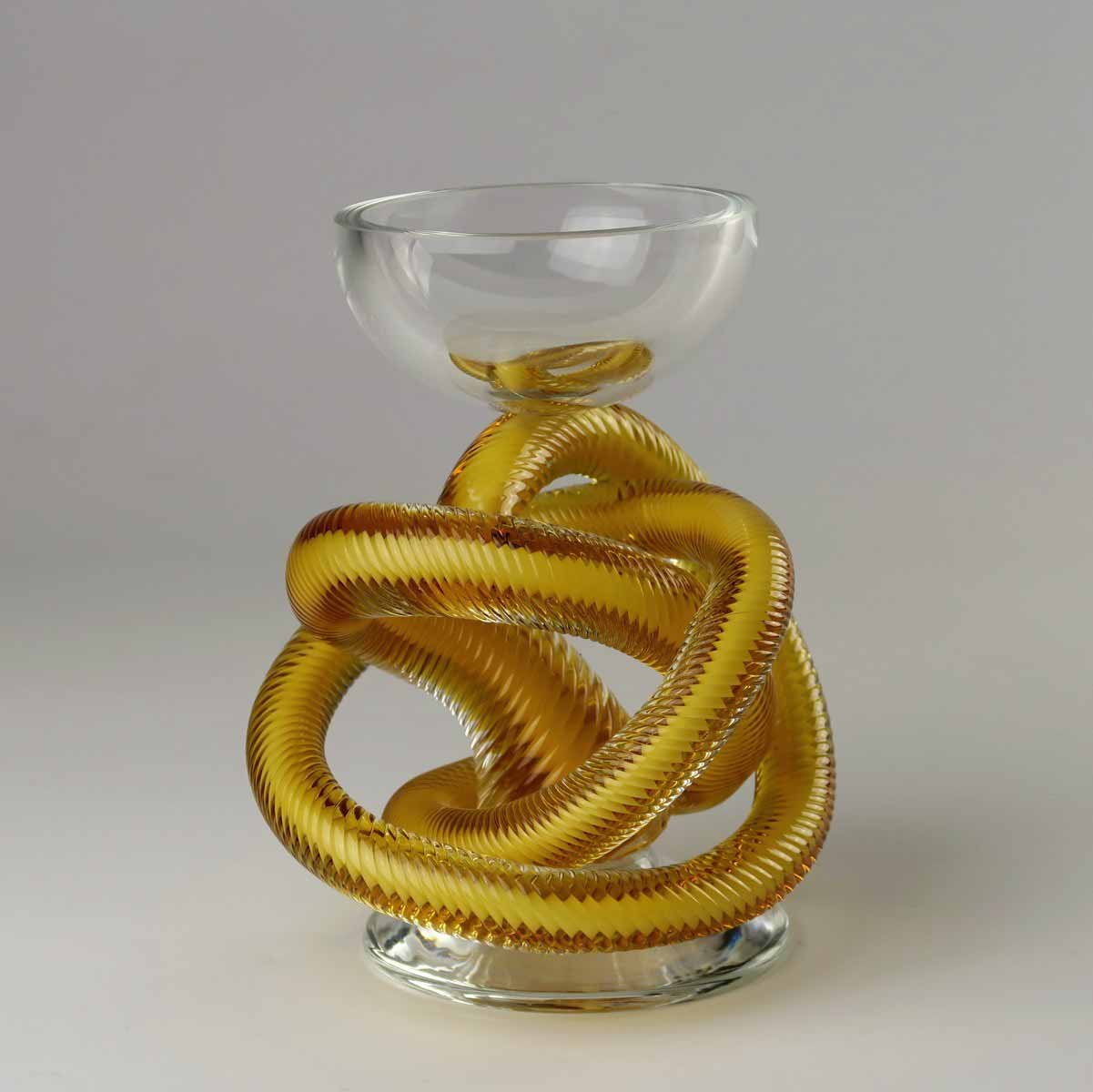 Chip Scarborough - Svícen "Glass Knot"