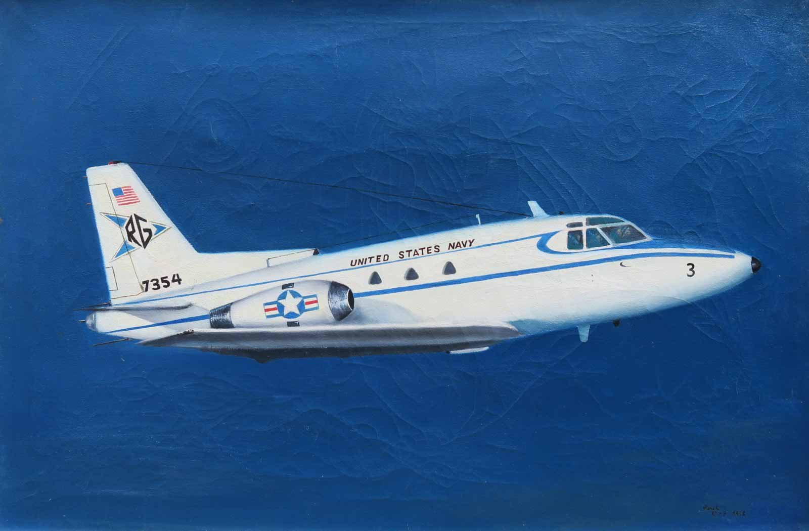 Ronek - Letadlo North American Sabreliner