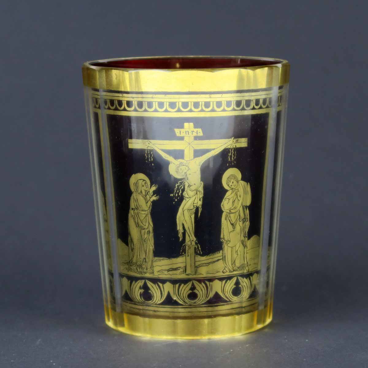 Dvojstěnná číška "Náboženská"