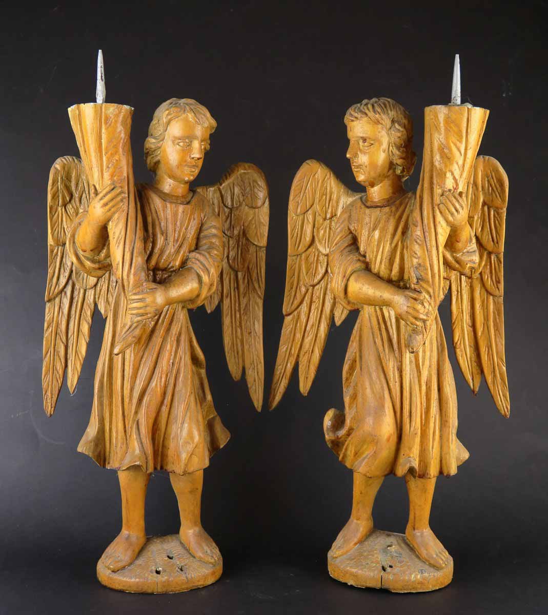 Pár andělů - svícnů