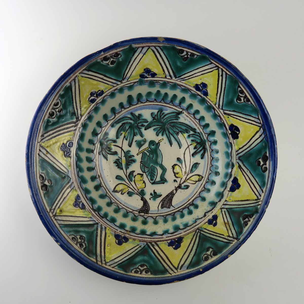 Mísa s motivem žáby