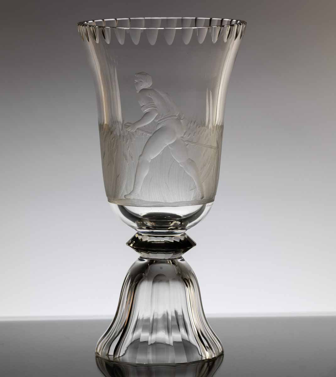 Emil Šprachta - váza "Žně"