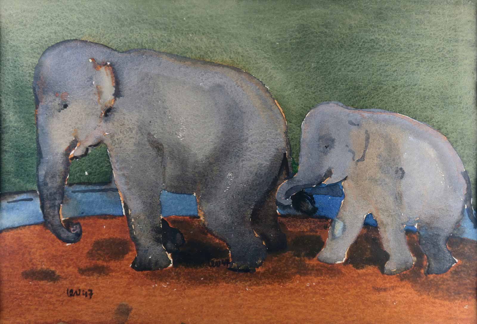 Lev Šimák - Sloni v manéži