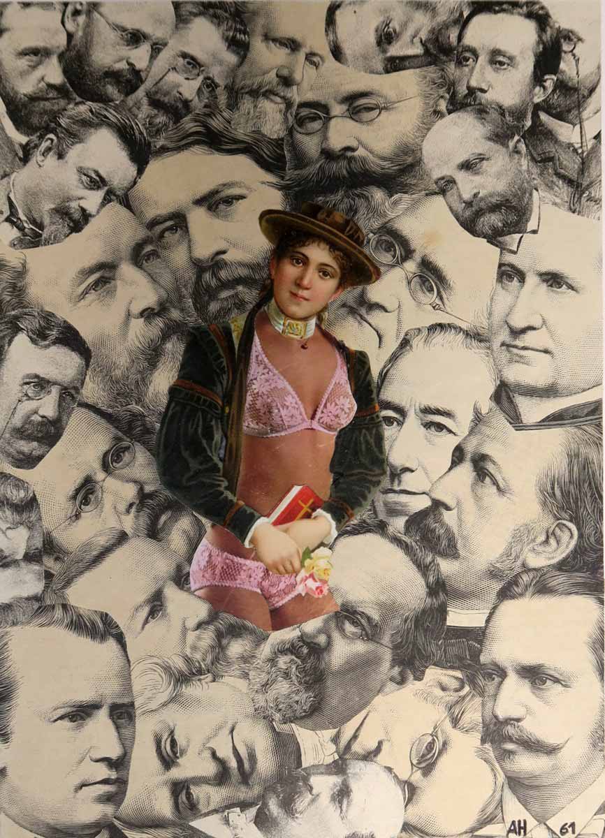 Adolf Hoffmeister - Koláž "Pánská záležitost"