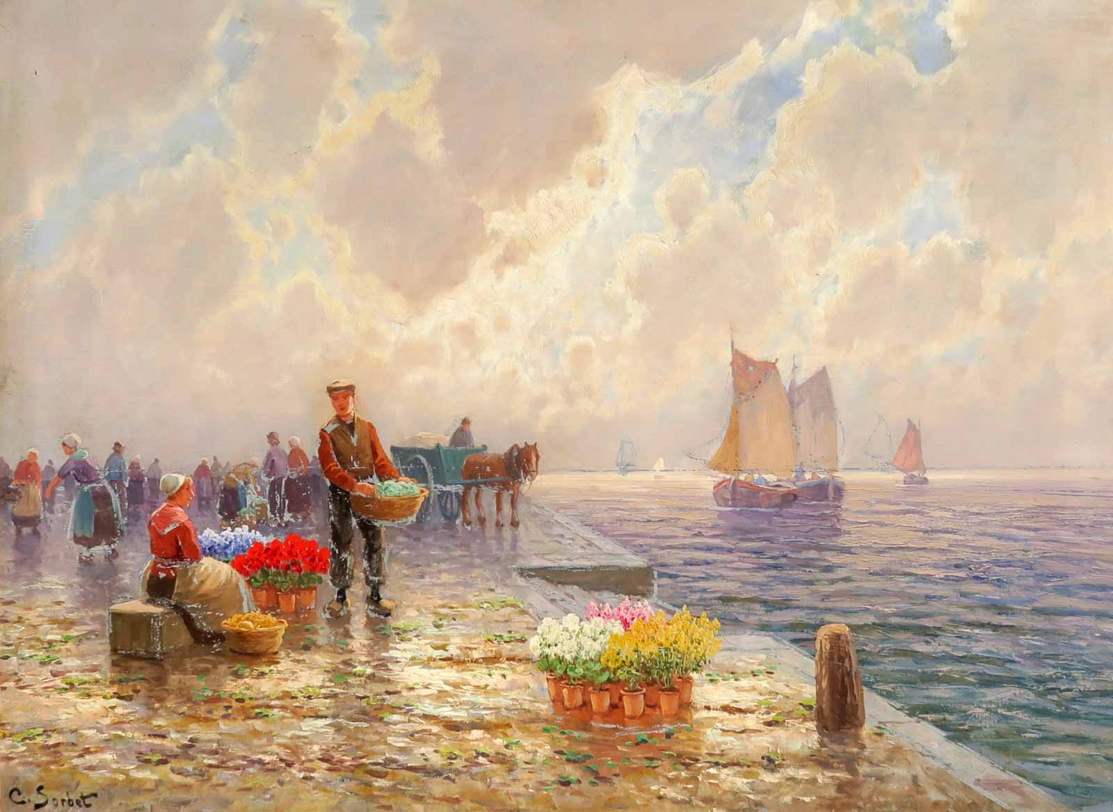 C. Sorbet - Květináři na molu