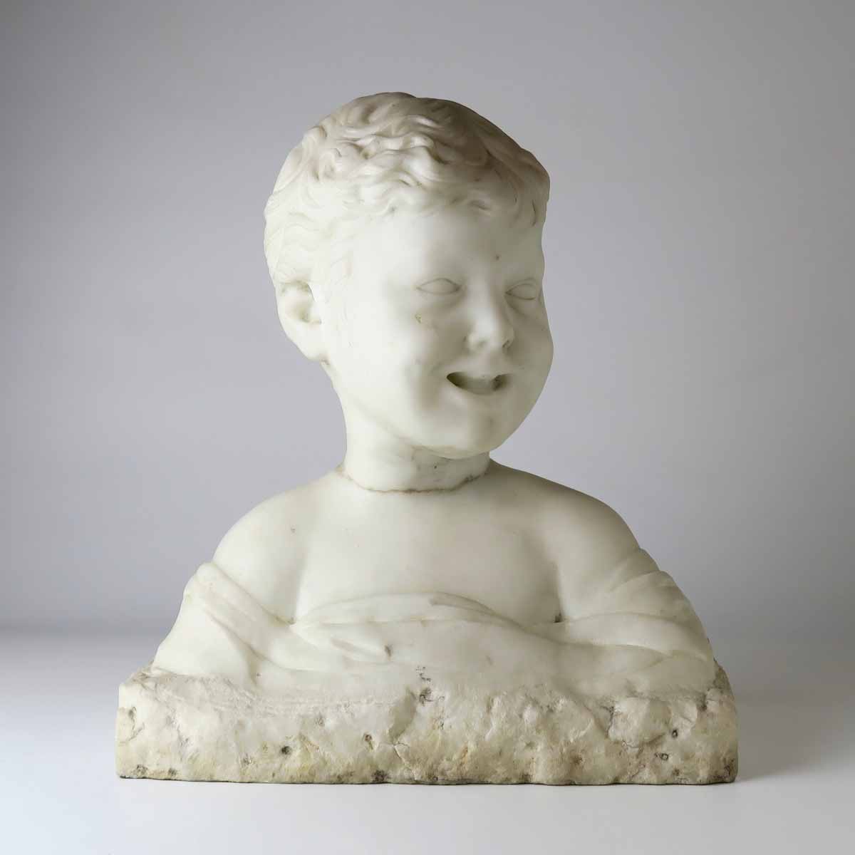 Desiderio da Settignano - napodobitel - Smějící se dítě