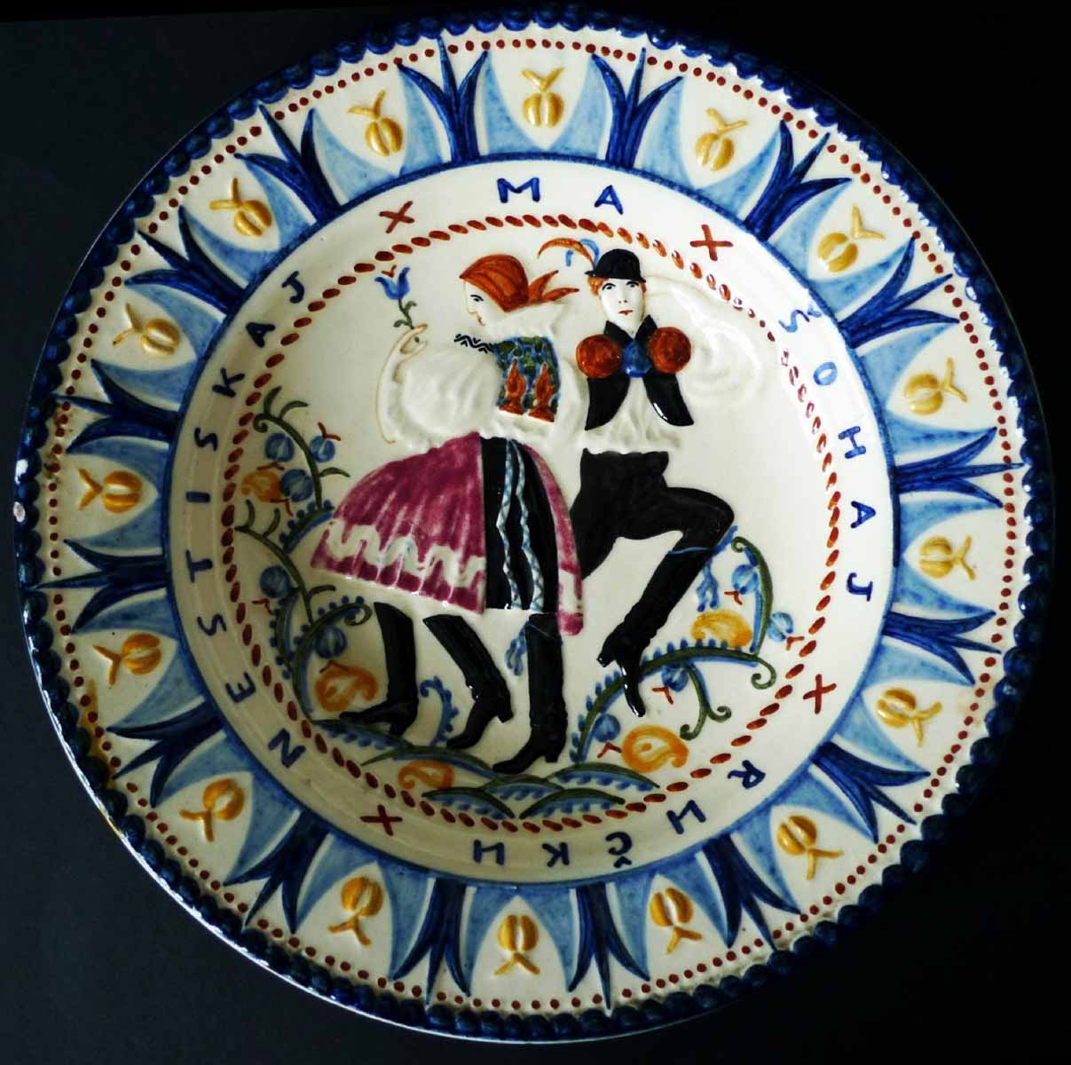 Dekorativní talíř - Hubert Kovařík