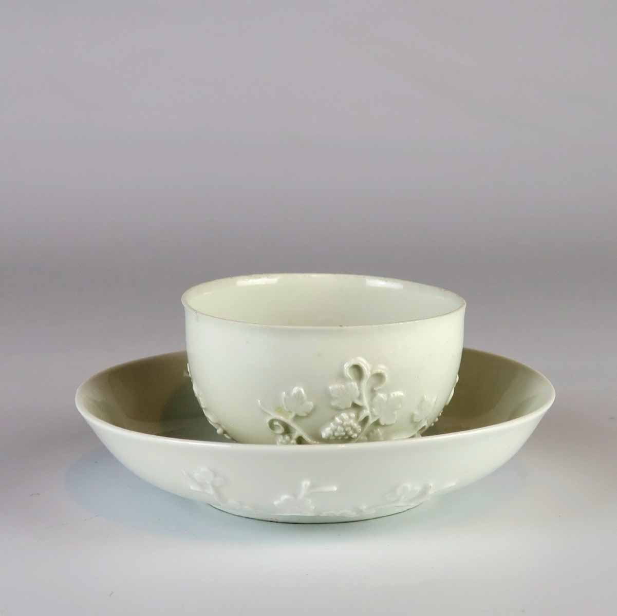 Barokní koflík s miskou - Míšeň