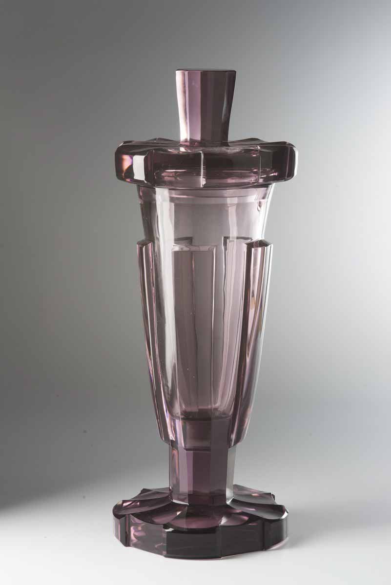 Alois Metelák (připsáno) - Pohár s víkem