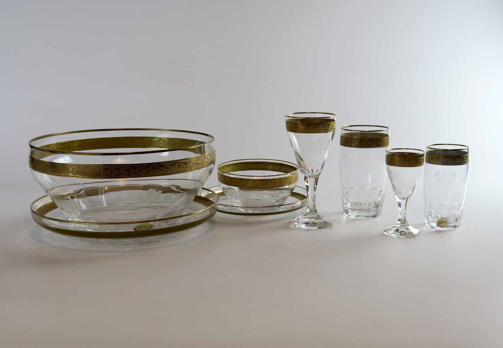 Nápojový servis pro Pražský hrad - Moser "Copenhagen"