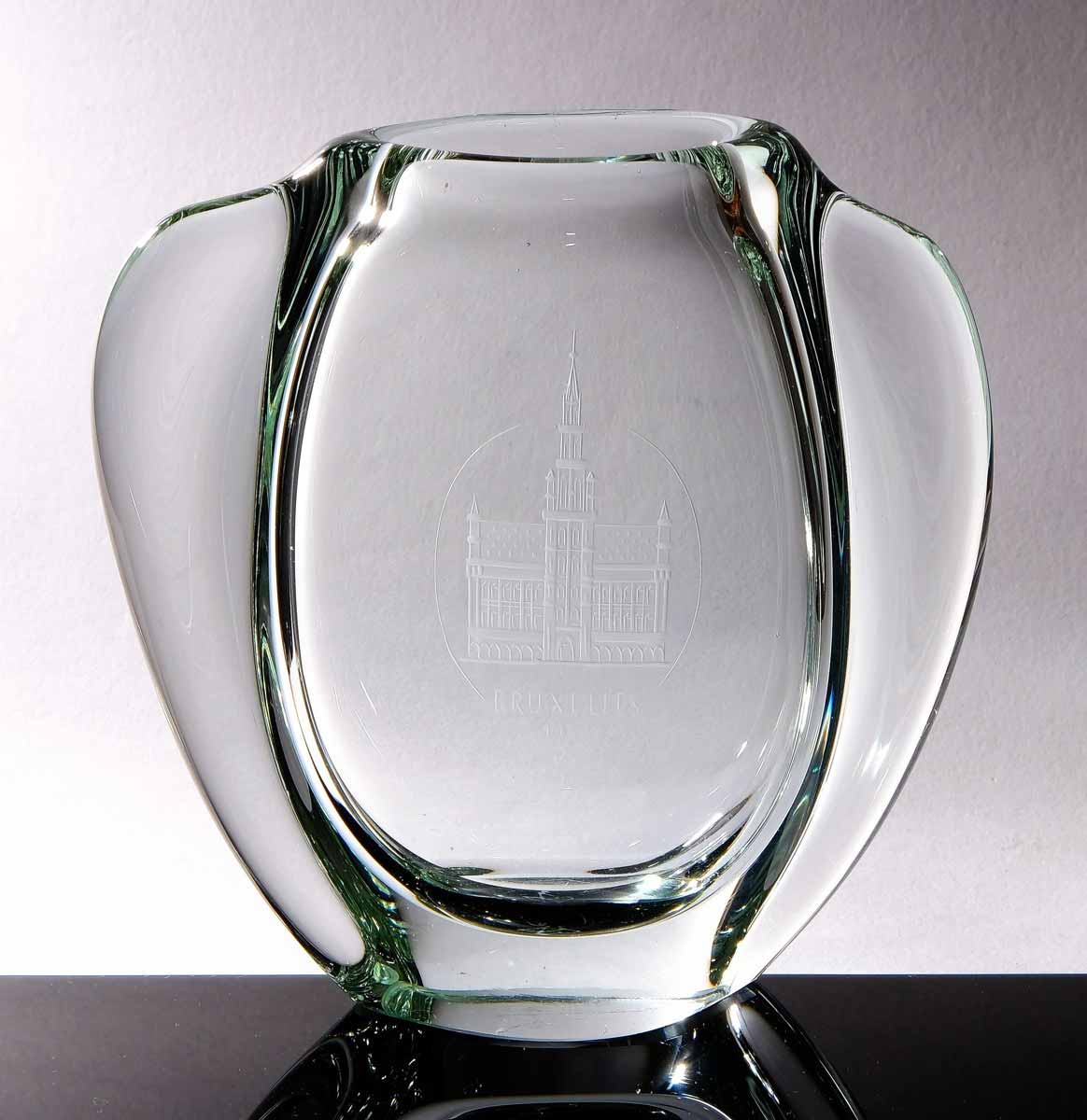 Váza pro Expo 1958 s motivem bruselské radnice