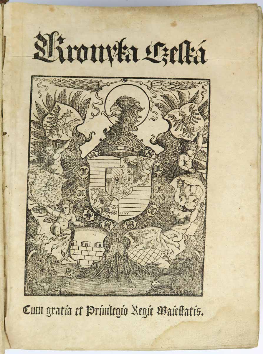 Hájek z Libočan Václav: Kronyka Czeská, 1819